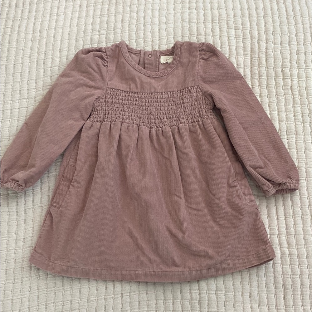 Pher Mauve Corduroy Dress